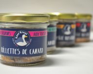 Rillettes de canard oignons-raisins